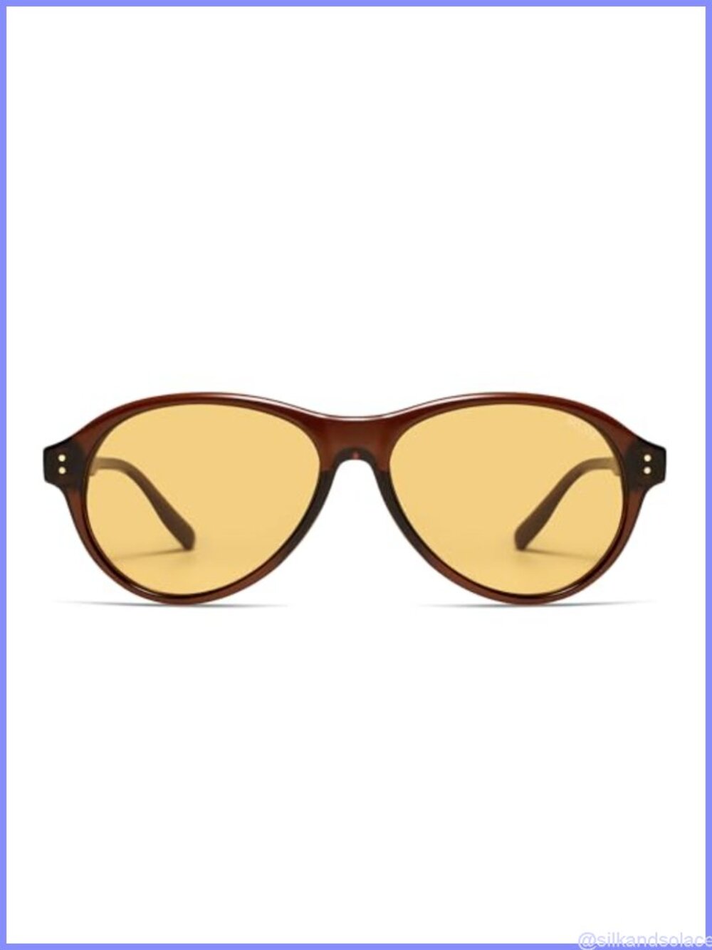 Retro Aviator Polarized Sunglasses UV Protection Unisex Shades